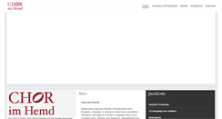 Desktop Screenshot of chorimhemd.com