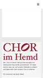 Mobile Screenshot of chorimhemd.com